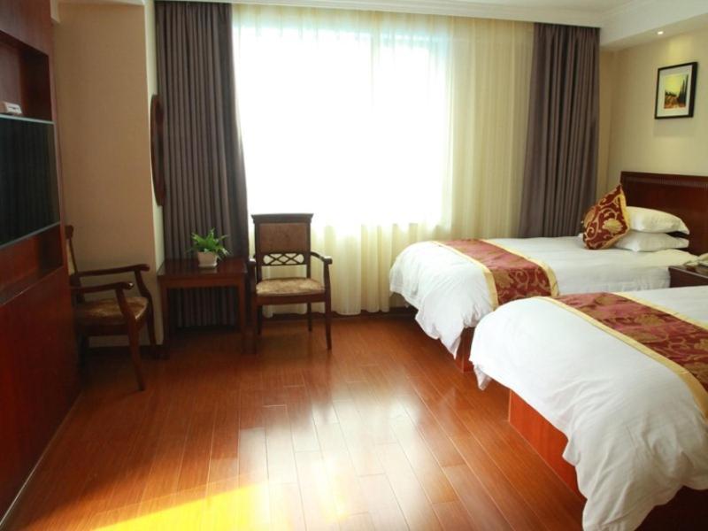 GreenTree Inn Zhejiang Taizhou Linhai Passenger Transport Center Lamei Road Business Hotel Exterior foto