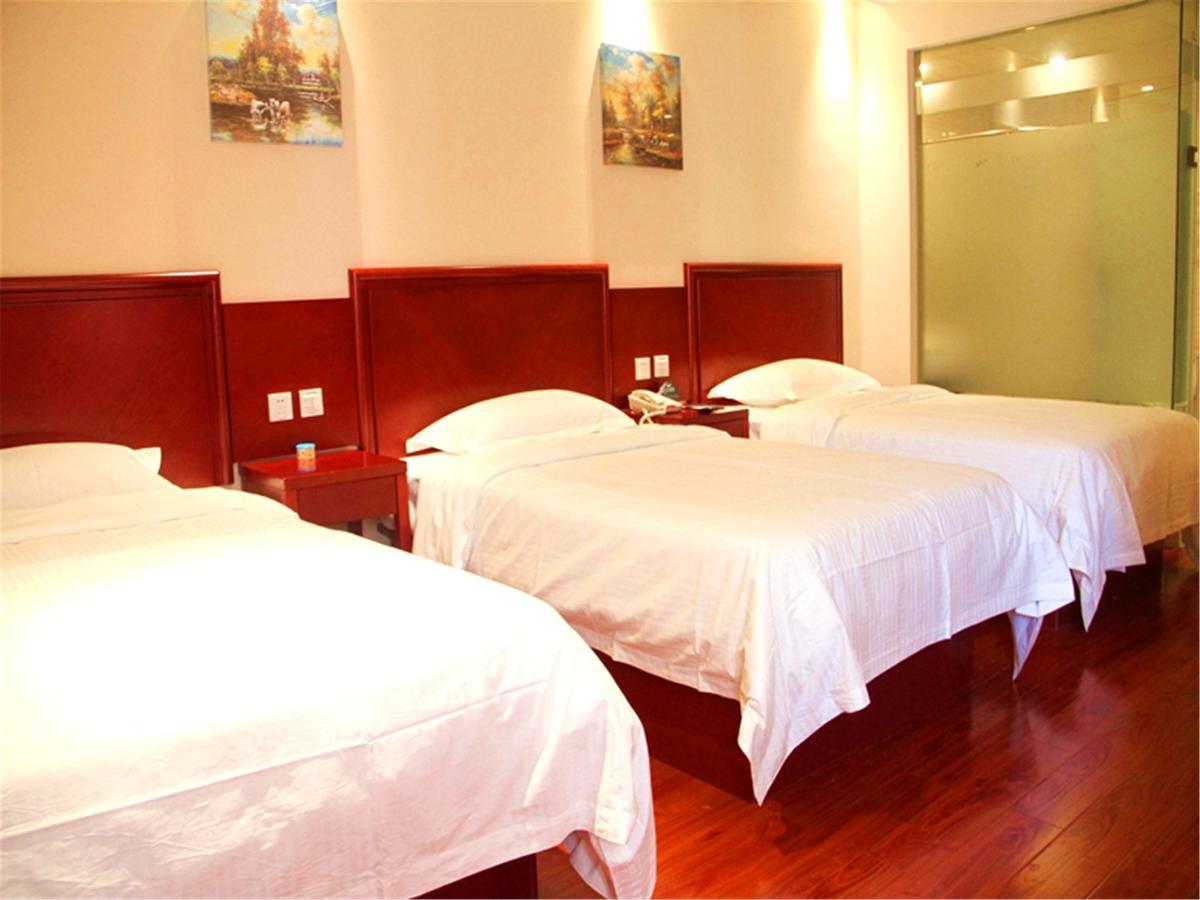 GreenTree Inn Zhejiang Taizhou Linhai Passenger Transport Center Lamei Road Business Hotel Exterior foto